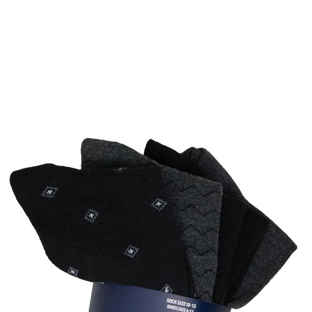 Calcetin-Modern-Man-De-Vestir-Con-5-Paras-Para-Hombre-MOD110-MUL