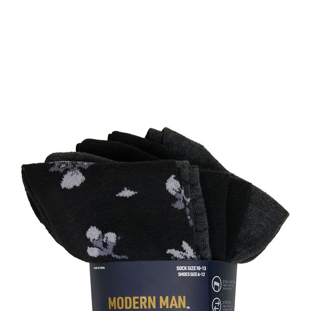 Calcetin-Modern-Man-De-Vestir-Con-5-Paras-Para-Hombre-MOD111-MUL