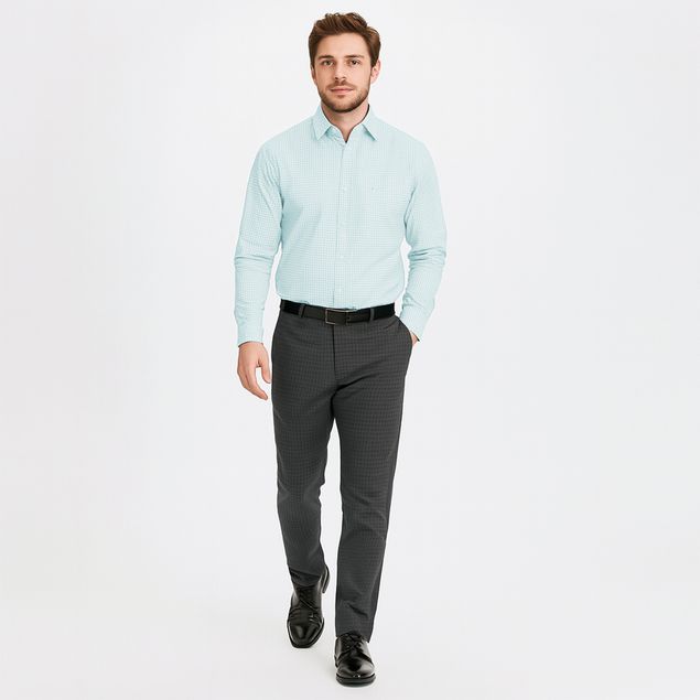 Camisa-Long-Beach-De-Vestir-Manga-Larga-Para-Hombre-LEV26