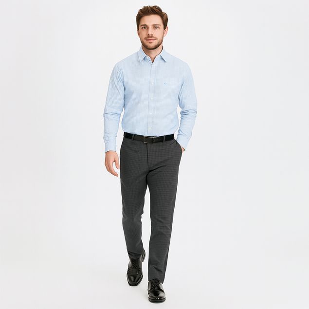 Camisa-Long-Beach-De-Vestir-Manga-Larga-Para-Hombre-LEV27