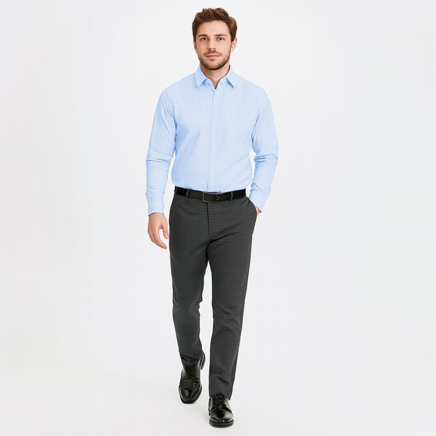 Camisa-Long-Beach-De-Vestir-Manga-Larga-Para-Hombre-LEV34