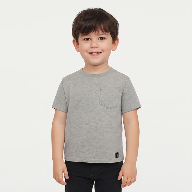 Playera-Xs-Basica-Con-Bolsillo-Para-Niño-KYT2001