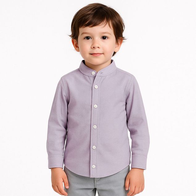 Camisa-Estivaneli-Cuello-Mao-Para-Niño-CVSK-101128