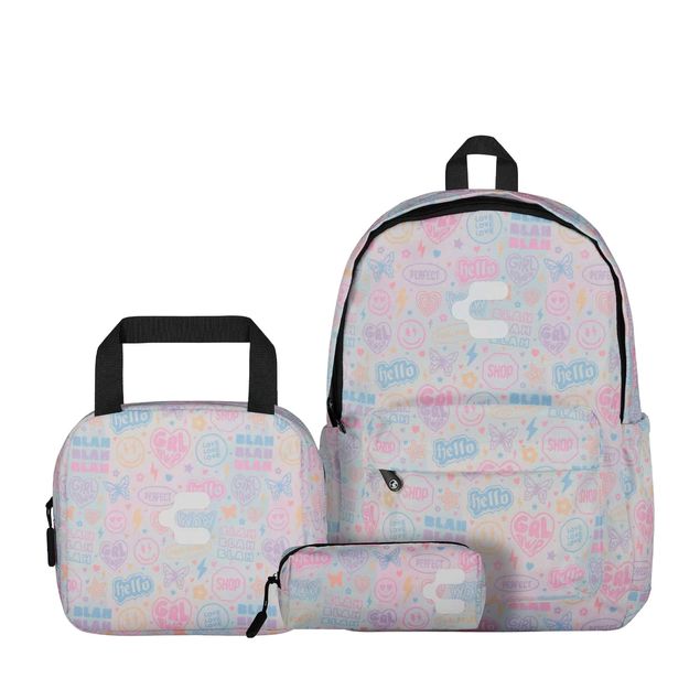 Mochila-Charly-Sport-Training-3-Pack-Para-Niña-8068209100